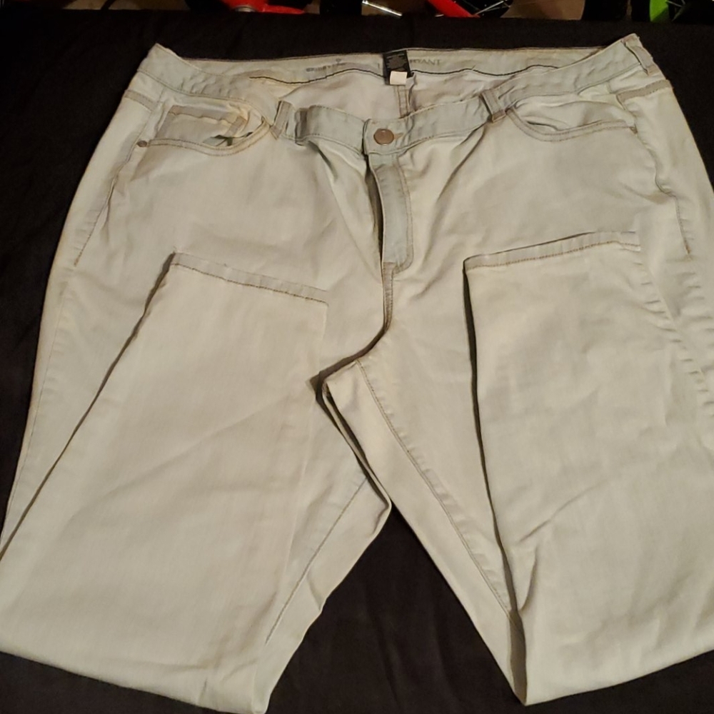 Lane Bryant acid wash jeans